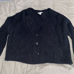 American Eagle cropped cardigan sweater